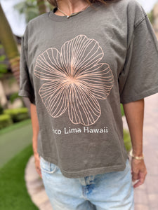 New＊ハイビスカスTシャツ