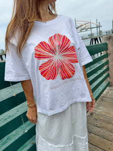 New＊ハイビスカスTシャツ