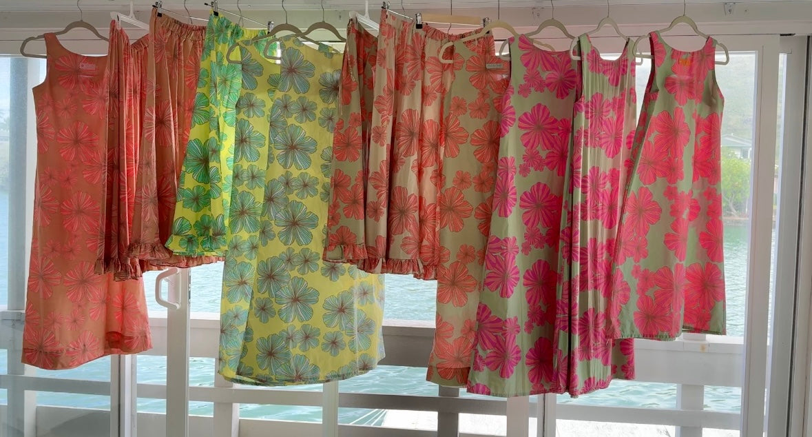 スカート ハイビスカス　Skirt-Hibiscus