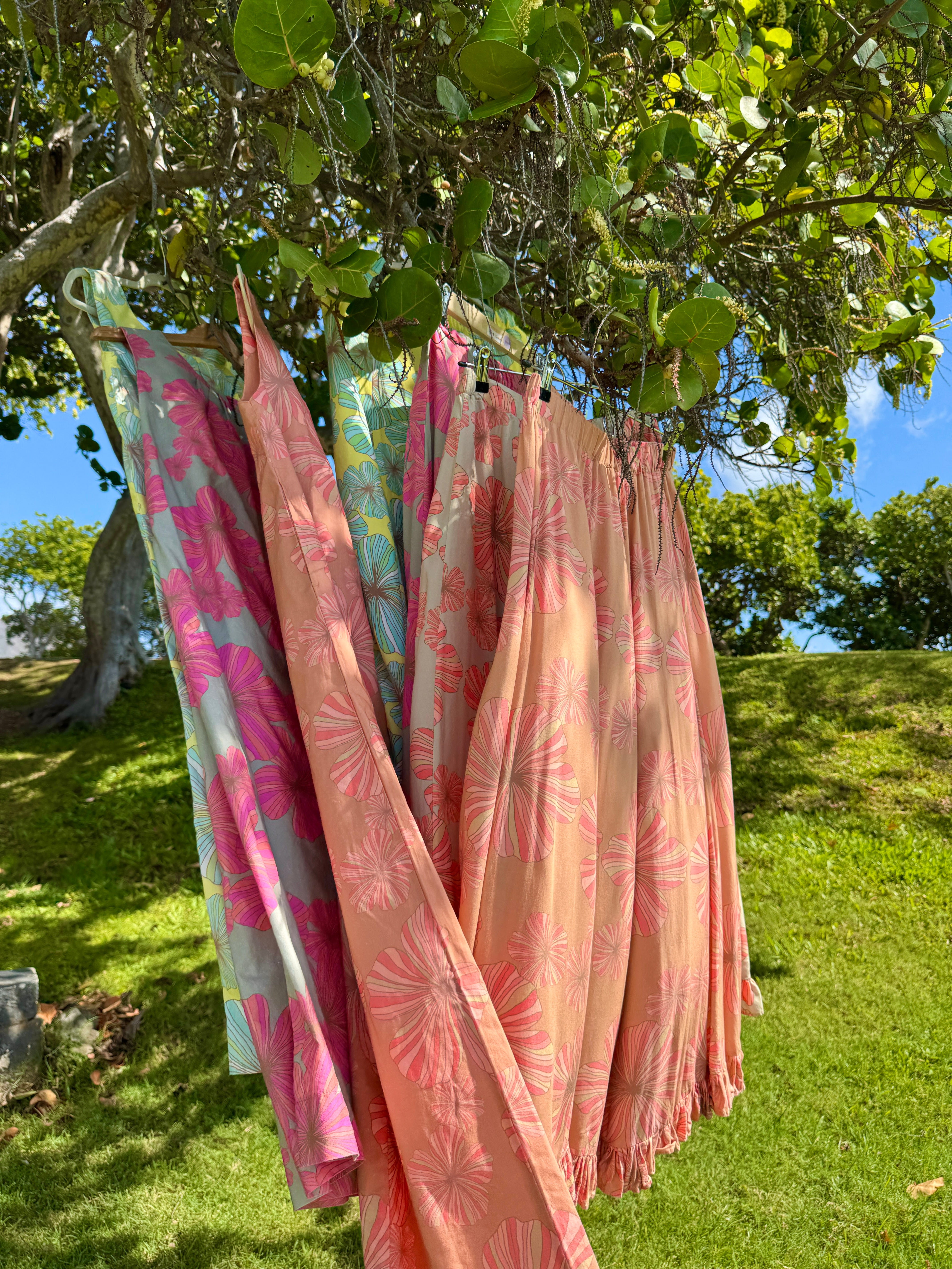 スカート ハイビスカス　Skirt-Hibiscus