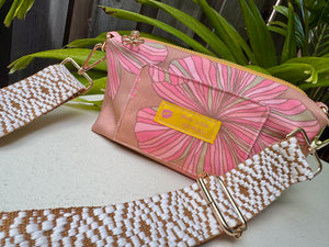 Shoulder bag mini hibiscus/モコリマショルダー(ミニ) 秋ハイビスカス