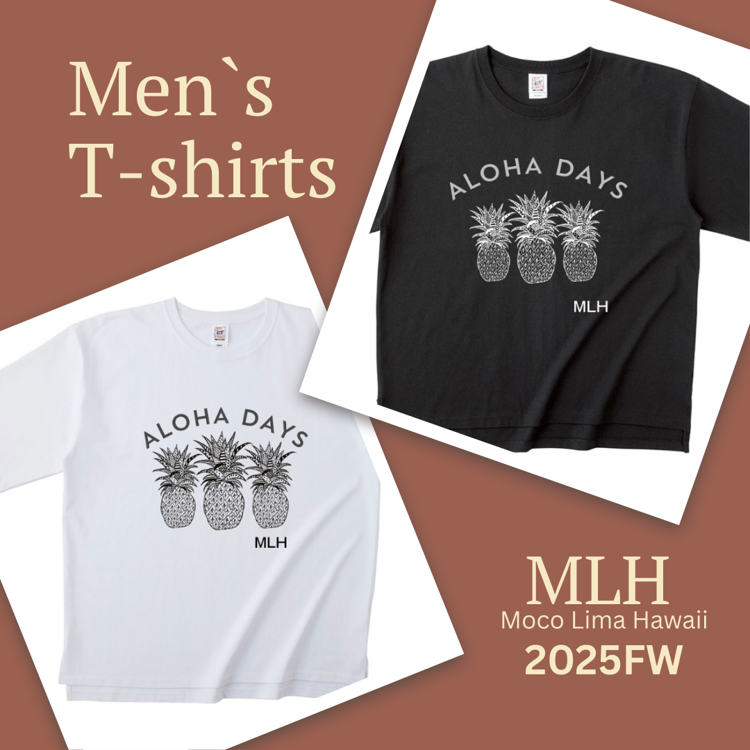 New* メンズ　秋モコリマTシャツ